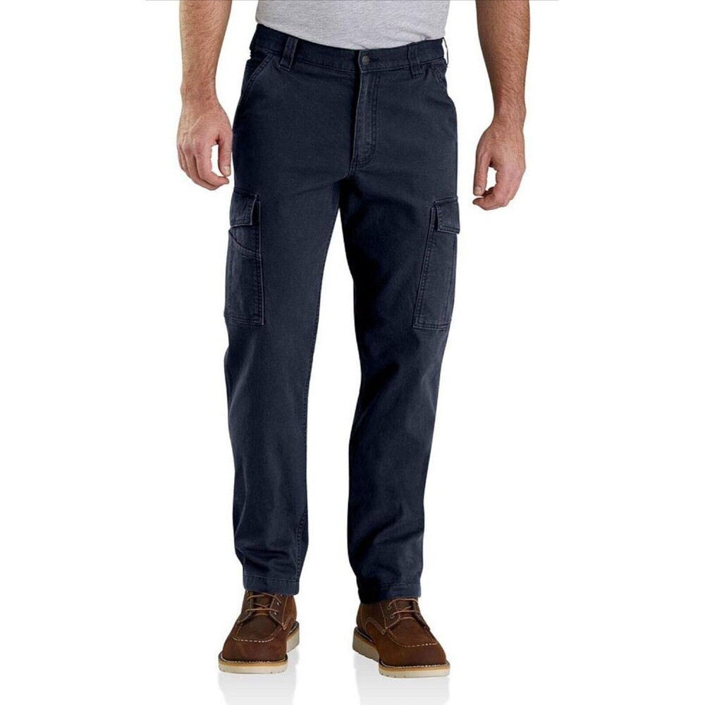 Carhartt Men's 32x30 Rugged Flex Relaxed Fit Canvas Cargo Work Pant 103574-412
